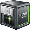 Лазерный нивелир Bosch Quigo Green 0603663C02 (с зажимом MM2 и переходником)