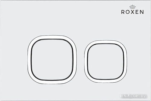 Унитаз подвесной Roxen StounFix Slim 542448