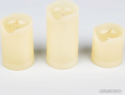 Новогодняя свеча Uniel ULD-F060 WARM WHITE CANDLE SET3 UL-00008593