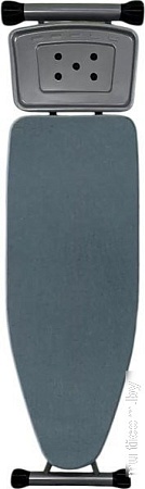 Чехол для гладильной доски Comfort Alumin С подложкой 120x42см (лен/сине-серый)