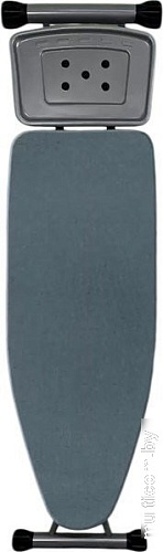 Чехол для гладильной доски Comfort Alumin С подложкой 120x42см (лен/сине-серый)