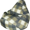 Кресло-мешок Flagman Груша Мега Г2.7-18 (грета, шерлок зеленый)