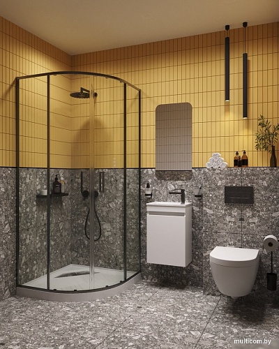 Belux Тумба под умывальник Чикаго НП 40 (1, белый глянцевый)