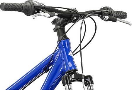 Велосипед Kross Hexagon 1.0 S/17" 2024 (синий глянцевый)