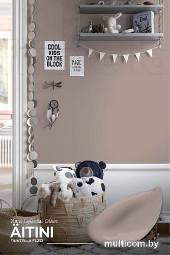 Краска Finntella Foxy Lapselli Matte Aitini F-50-1-9-FL233 9 л (коричневый)