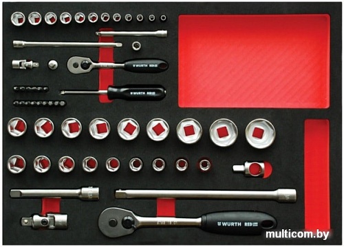 Универсальный набор инструментов Wurth 5763900901 (57 предметов)