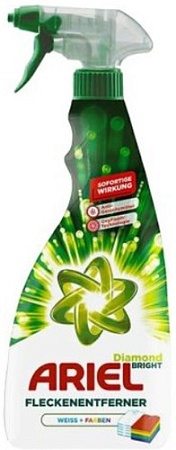 Пятновыводитель Ariel Diamond Bright для тканей спрей (750 мл)