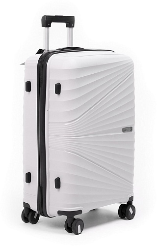 Чемодан-спиннер Pride РР-9702 (M, светло-серый)