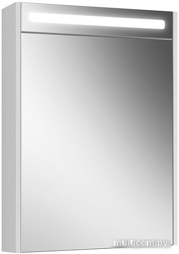 Belux Шкаф с зеркалом Неман ВШ 60 (1, белый глянцевый)