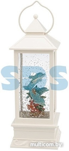 Светильник Neon-night «Дельфины» с конфетти 501-173