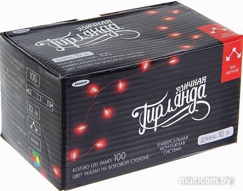 Гирлянда Luazon Метраж Led-100 (10 м, мульти) [187242]