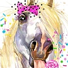 Картина по номерам Рыжий кот Смешная лошадь Х-3859