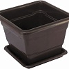 Кашпо БЗПИ 23с332-3567 (7 л, коричневый)