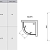 Душевой уголок Ravak Blix BLCP4 90x90 (сатин/прозрачное)