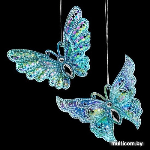 Елочная игрушка Erich Krause Decor Бабочка ледяной перламутр 51173