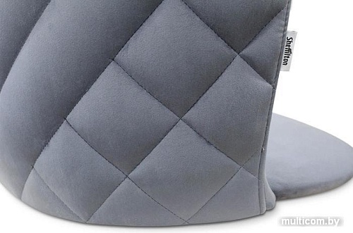 Стул Sheffilton SHT-ST36-3/S29 (нейтральный серый/хром/лак)