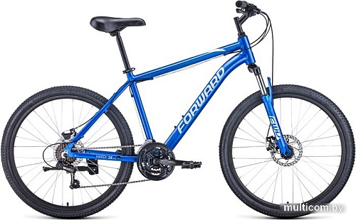 Велосипед Forward Hardi 26 2.1 D р.18 2022 (синий/бежевый)