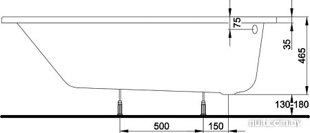 Ванна Kolo Spring 160х100
