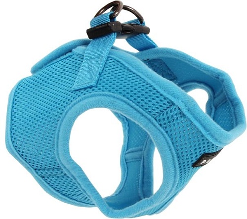 Шлейка-жилетка Puppia Soft Vest PAHA-AH305-SB-M (голубой)