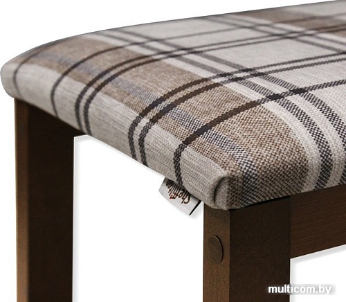 Тумба для обуви Sheffilton SR-0628-TP (темный орех/коричневый scotch)