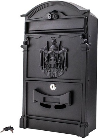 Почтовый ящик Аллюр №4010 (черный)