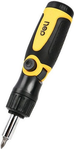 Набор отвертка с битами Deli DL260113 (13 предметов)