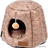Лежак Scruffs Knightsbridge Cat Igloo 661457 (шоколадный)