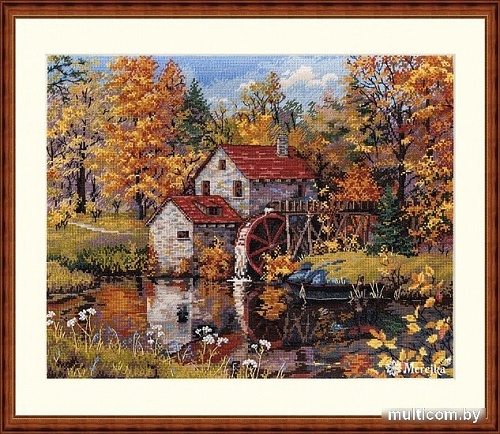 Набор для вышивания Merejka Водяная мельница K-171