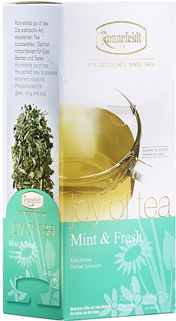 Травяной чай Ronnefeldt Joy Of Tea Mint&Fresh 15 шт