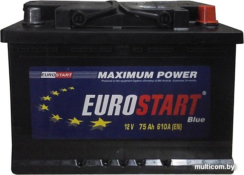 Автомобильный аккумулятор Eurostart Blue 6CT-77 (77 А&middot;ч)