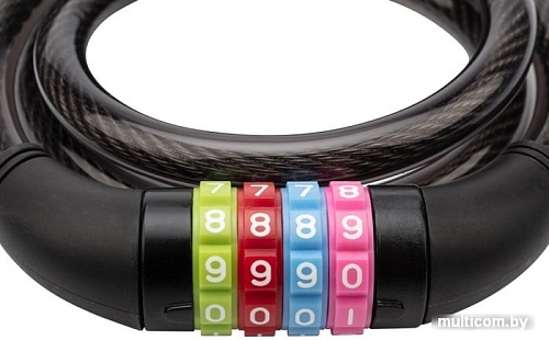 Тросовый велозамок Четыре сезона 79-0206