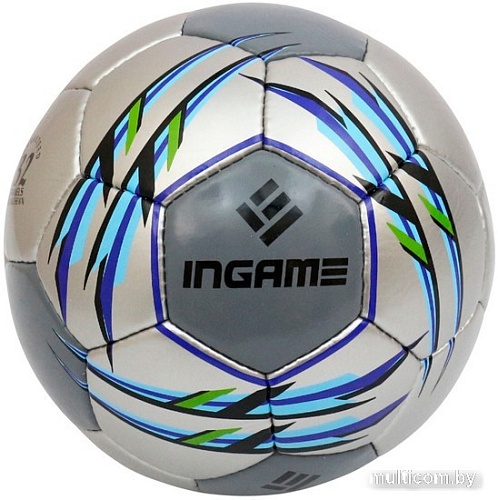Футбольный мяч Ingame Match IFB-112 (5 размер, серый)
