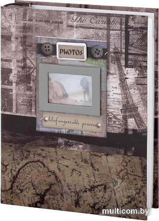 Фотоальбом BRAUBERG Путешествие 390672 (коричневый)