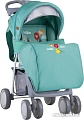 Коляска прогулочная «книга» Lorelli Foxy + Footcover 2018 Green Happy Animals
