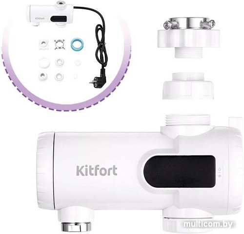 Проточный электрический водонагреватель на кран Kitfort КТ-4033