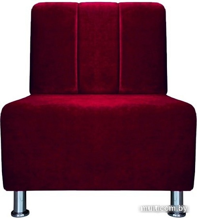 Интерьерное кресло Brioli Руди П (велюр, B48 вишневый)
