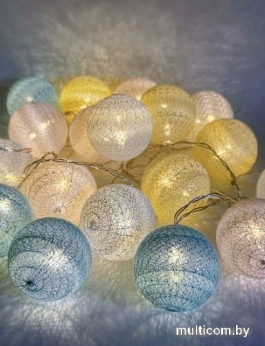 Гирлянда ArtStyle Нитяные шарики CL-N225WW