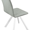 Стул Трия Стенли К2 (белый матовый/велюр Confetti Silver)