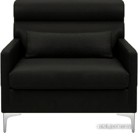 Интерьерное кресло Brioli Отто (экокожа, L22 черный)