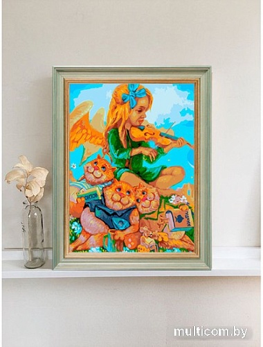 Картина по номерам Белоснежка Комплект Тайная жизнь. Пушинка 994-AS