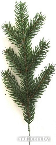 Рождественская ветка GreenDeco Еловая заснеженная 4630079858200