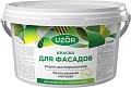 Узор для фасадов акриловая 3 кг (белый матовый)
