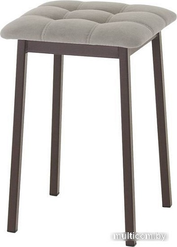 Табурет AMC Comfort 7К2.18 (кожзам, латте/коричневый)