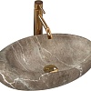 Умывальник Rea Roxy B Stone (коричневый)