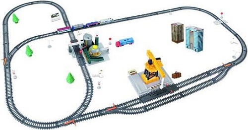 Набор железной дороги Автоград Промышленный мегаполис 6781006