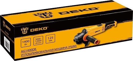 Угловая шлифмашина Deko AG1400DK 083-1027