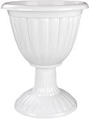Вазон Альтернатива Жасмин М1392 (белый)