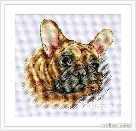 Набор для вышивания Merejka Французский бульдог K-114