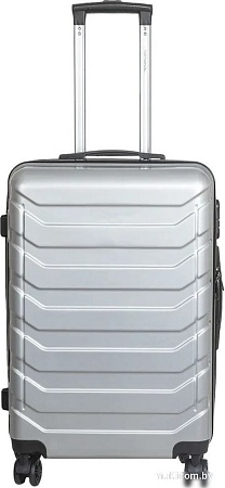 Чемодан-спиннер National NLT107-S (серебристый)