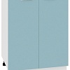 Шкаф напольный Кортекс-мебель Корнелия Мара НШ60р без столешницы (голубой)